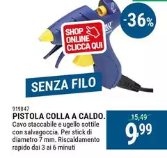 Pistola Colla A Caldo