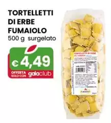 Fumaiolo - Tortelletti Di Erbe 500 G Surgelato Fumaiolo - Tortelletti Di Erbe 500 G Surgelato