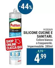 Pattex - Silicone Cucine & Sanitari Pattex - Silicone Cucine & Sanitari