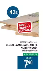 Legno Lamellare Abete Northwood Legno Lamellare Abete Northwood