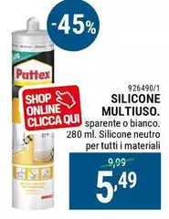 Pattex - Silicone Multiuso Pattex - Silicone Multiuso