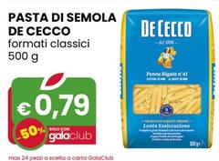 De Cecco - Pasta Di Semola Formati Classici 500 G