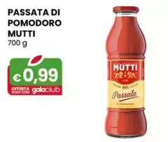 Mutti - Passata Di Pomodoro 700 G Mutti - Passata Di Pomodoro 700 G