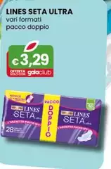 Lines - Seta Ultra Vari Formati Pacco Doppio