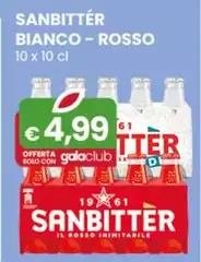 Sanbitter Sanbittér Bianco-Rosso 10 X 10 Cl Sanbitter Sanbittér Bianco-Rosso 10 X 10 Cl
