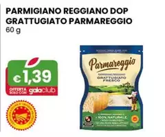 Parmareggio  - Parmigiano Reggiano DOP Grattugiato 60 G