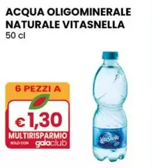 Vitasnella - Acqua Oligominerale Naturale 50 Cl