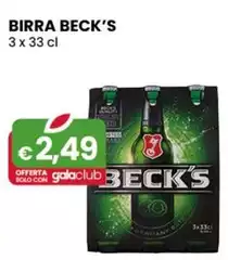 Becks Beck’s - Birra 3 X 33 Cl Becks Beck’s - Birra 3 X 33 Cl