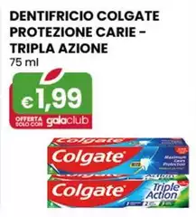 Colgate - Dentifricio Protezione Carie-Tripla Azione 75 Ml Colgate - Dentifricio Protezione Carie-Tripla Azione 75 Ml