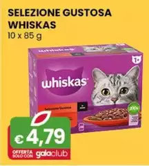 Whiskas - Selezione Gustosa 10 X 85 G Whiskas - Selezione Gustosa 10 X 85 G