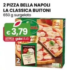 Buitoni - 2 Pizza Bella Napoli La Classica 650 G Surgelato Buitoni - 2 Pizza Bella Napoli La Classica 650 G Surgelato
