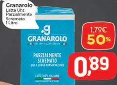 Granarolo - Latte UHT Parzialmente Scremato Granarolo - Latte UHT Parzialmente Scremato