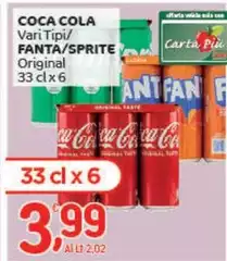 Coca Cola - Vari Tipi/ Fanta/ Sprite Coca Cola - Vari Tipi/ Fanta/ Sprite