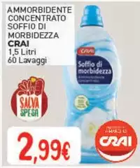 Crai - Ammorbidente Concentrato Soffio Di Morbidezza Crai - Ammorbidente Concentrato Soffio Di Morbidezza