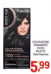 Syoss - Colorazione Permanente