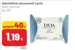 Lycia - Salviettine Struccanti