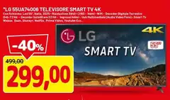 LG - 55UA74006 Televisore Smart Tv 4k LG - 55UA74006 Televisore Smart Tv 4k