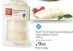 Sapori - Filetto Di Baccalà Dissalata &Idee Sapori - Filetto Di Baccalà Dissalata &Idee