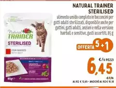 Natural Trainer - Sterilised