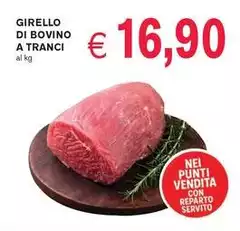 Girello Di Bovino A Tranci