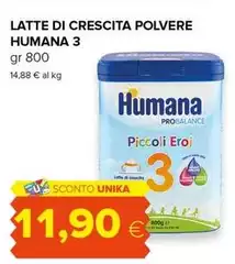 Humana - Latte Di Crescita Polvere 3