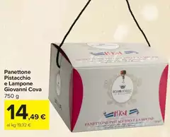 Giovanni cova & c. - Panettone Pistacchio E Lampone Giovanni cova & c. - Panettone Pistacchio E Lampone