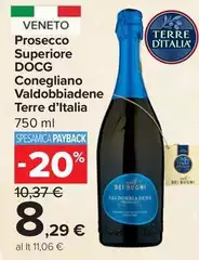 Terre D'Italia - Prosecco Superiore DOCG Conegliano Valdobbiadene Terre D'Italia - Prosecco Superiore DOCG Conegliano Valdobbiadene