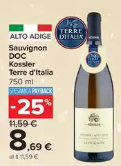 Terre D'Italia - Sauvignon DOC Kossler Terre D'Italia - Sauvignon DOC Kossler