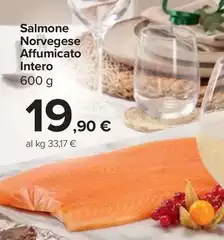 Salmone Norvegese Affumicato Intero Salmone Norvegese Affumicato Intero