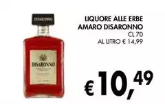 Disaronno - Liquore Alle Erbe Amaro Disaronno - Liquore Alle Erbe Amaro