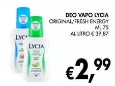 Lycia - Deo Vapo