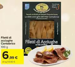 Omega - Filetti Di Acciughe Cantabrico Omega - Filetti Di Acciughe Cantabrico