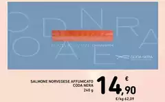 Coda Nera - Salmone Norvegese Affumicato Coda Nera - Salmone Norvegese Affumicato
