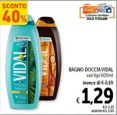 Vidal - Bagno Doccia