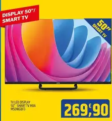 Miia - Tv Led 50" Smart Tv M50WGBF3 Miia - Tv Led 50" Smart Tv M50WGBF3