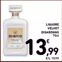 Disaronno - Liquore Velvet Disaronno - Liquore Velvet