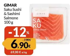 Gimar - Saku Sushi & Sashimi Salmone Gimar - Saku Sushi & Sashimi Salmone