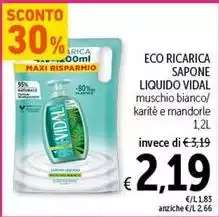 Vidal - Eco Ricarica Sapone Liquido