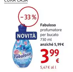 Fabuloso - Profumatore Per Bucato 730 Ml Fabuloso - Profumatore Per Bucato 730 Ml