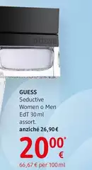 Guess - Seductive Homme Edt 30 Ml Guess - Seductive Homme Edt 30 Ml