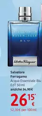 Salvatore Ferragamo - Acqua Essenziale Blu Edt 50 Ml Salvatore Ferragamo - Acqua Essenziale Blu Edt 50 Ml