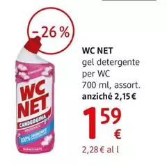 Wc Net - Gel Detergente Per Wc 700 Ml, Assort. Wc Net - Gel Detergente Per Wc 700 Ml, Assort.