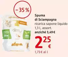 Spuma Di Sciampagna - Ricarica Sapone Liquido 1,3 L, Assort.