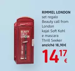Rimmel London - Set Regalo Beauty Call From London Matita Kajal Occhi Mascara Allungante 