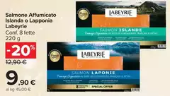 Labeyrie - Salmone Affumicato Islanda O Lapponia Labeyrie - Salmone Affumicato Islanda O Lapponia