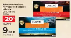 Labeyrie - Salmone Affumicato Norvegese O Scozzese Labeyrie - Salmone Affumicato Norvegese O Scozzese