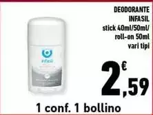 Infasil - Deodorante Infasil - Deodorante