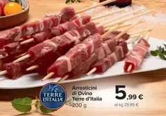 Terre d'Italia - Arrosticini Di Ovino Terre d'Italia - Arrosticini Di Ovino