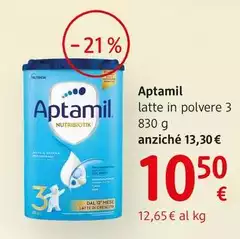 Aptamil - Latte In Polvere 3 830 G