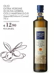Conad - Sapori&Dintorni Olio Extra Vergine Di Oliva Umbria Colli Martani D.O.P.